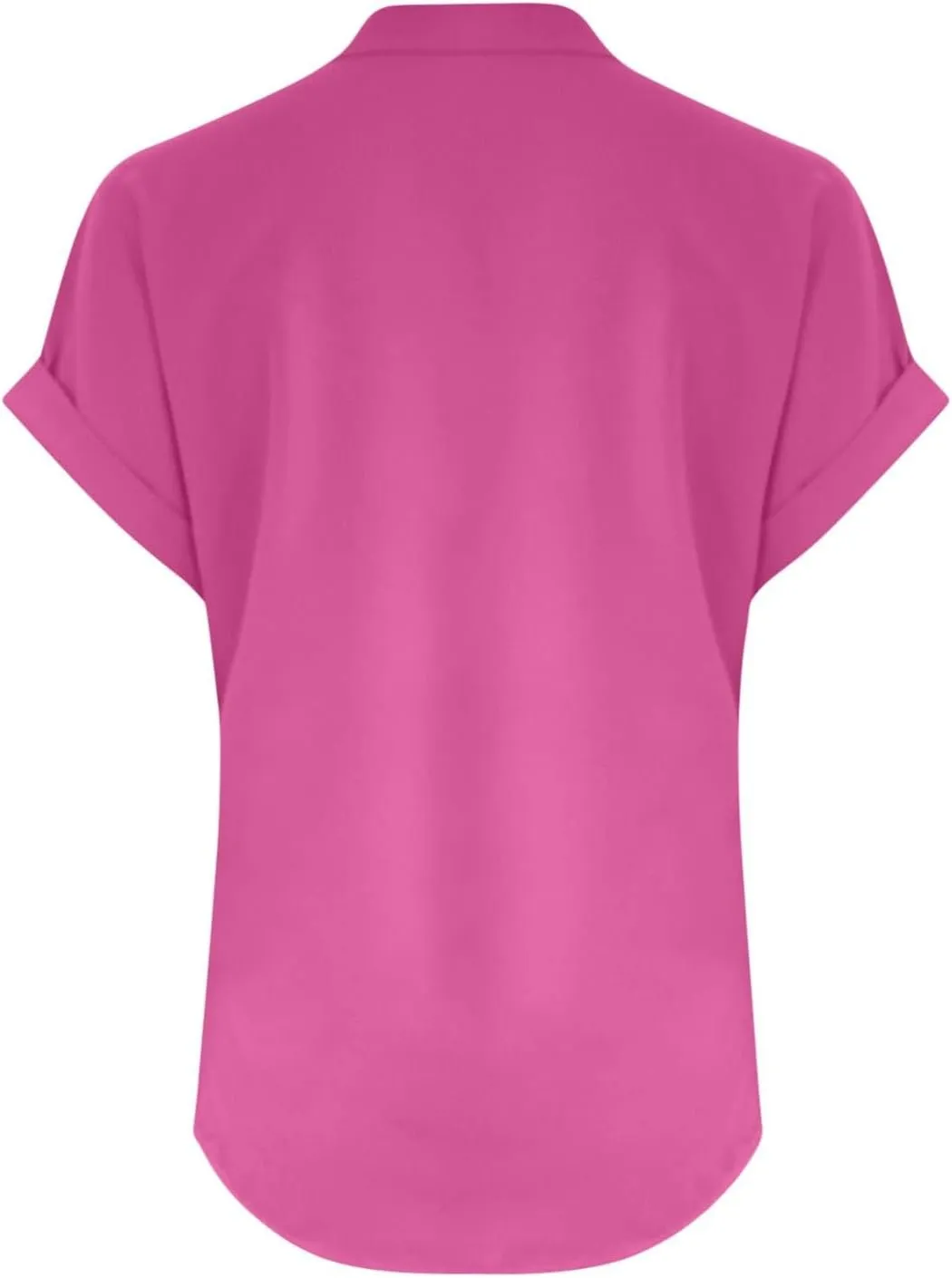 Womens Cotton Linen Shirts Summer Casual Loose Fit Comfy Business Blouses V Neck Button Down Short Sleeve Tops