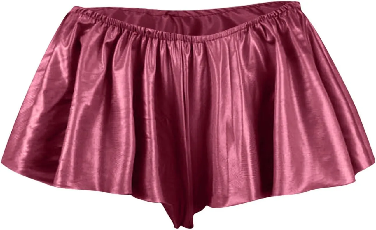Women's Faux Leather Skirts Pleated Mini Skirts Low Waist Party Skirt Trendy Nightclub Skirt A Line Summer Skirts