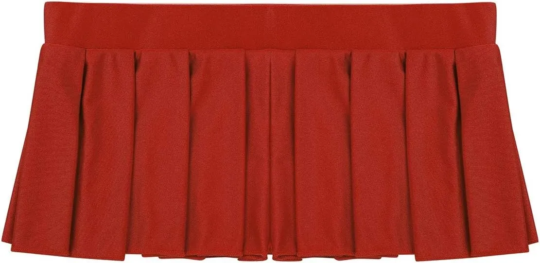 Women's Schoolgirl Cosplay Costome Low Rise Mini Pleated Skirt Party Clubwear Outfits