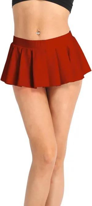 Women's Schoolgirls Sexy Mini Skirt Pleated Skirt Cosplay Costumes Clubwear