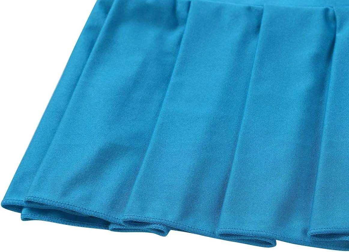 Women's Schoolgirls Sexy Mini Skirt Pleated Skirt Cosplay Costumes Clubwear
