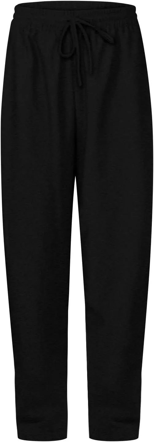 Womens Sweatpants Drawstring High Waisted Bottoms Plus Size Joggers Running Comfy Ski Hiking Pants Trousers