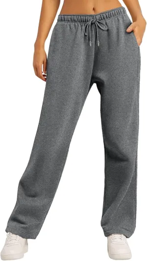 Womens Sweatpants Gym Cute Hiking Casual Thermal Joggers Comfy Sports Trendy Fashion Bottoms Pants Trousers
