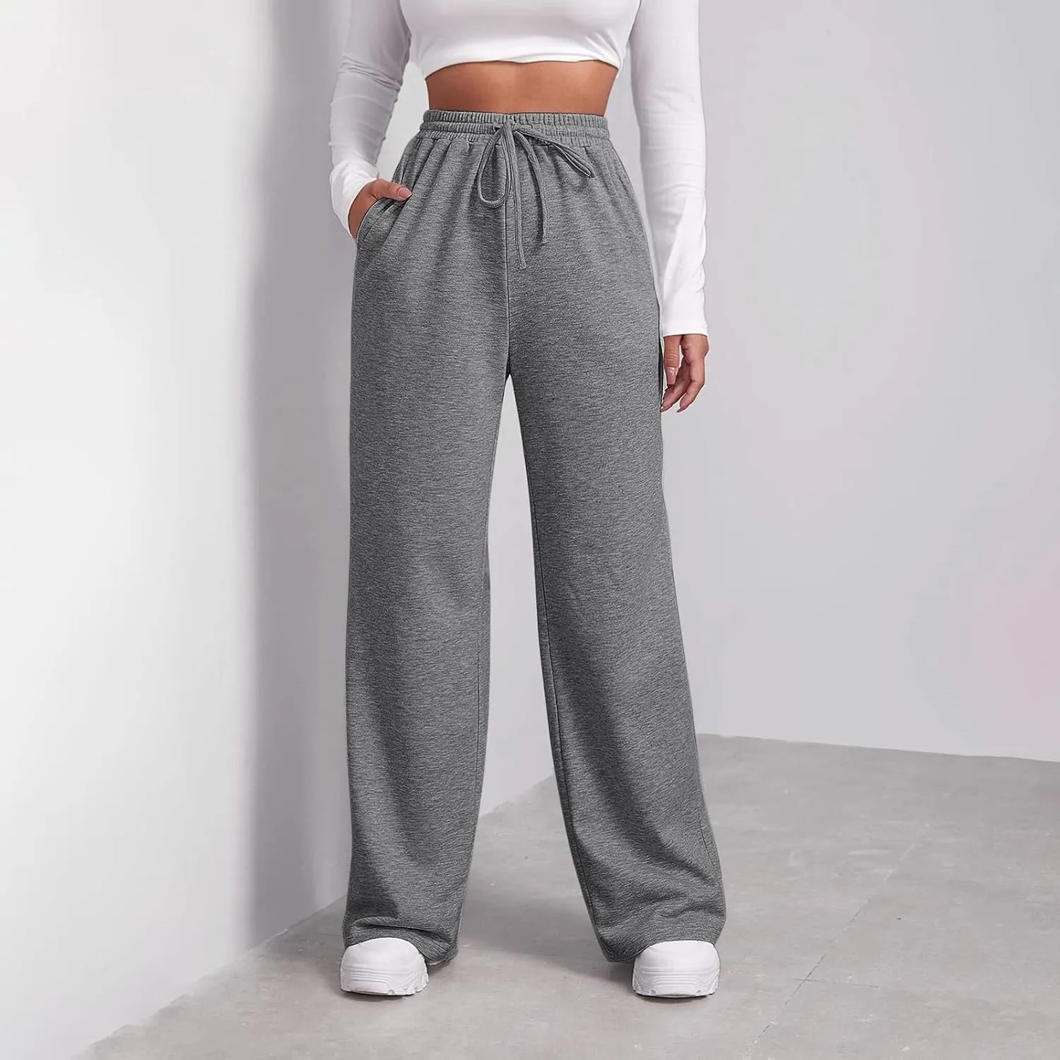 Womens Sweatpants Gym Cute Hiking Casual Thermal Joggers Comfy Sports Trendy Fashion Bottoms Pants Trousers