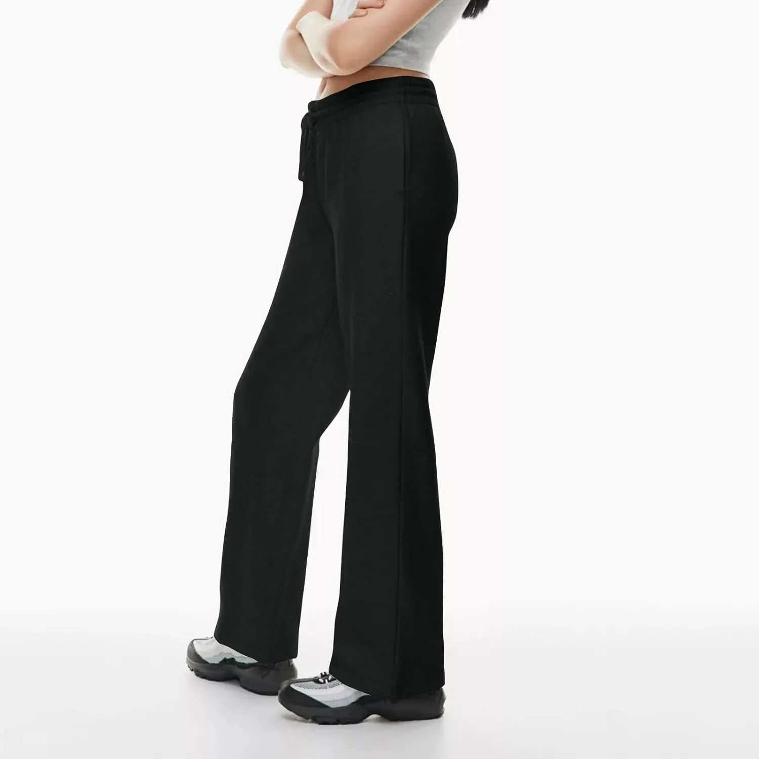 Womens Sweatpants Stretch Bottoms Plus Size Joggers Lounge Cute Thermal Running Loose Fit Pants Trousers