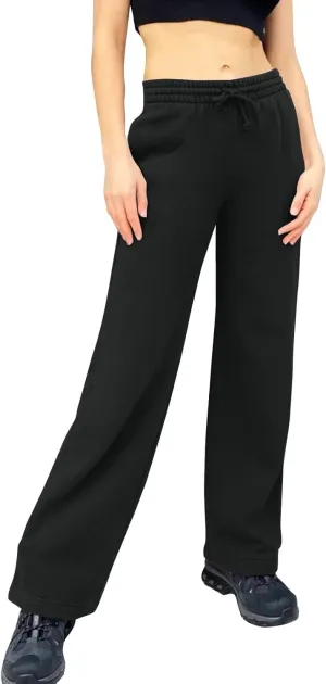 Womens Sweatpants Stretch Bottoms Plus Size Joggers Lounge Cute Thermal Running Loose Fit Pants Trousers