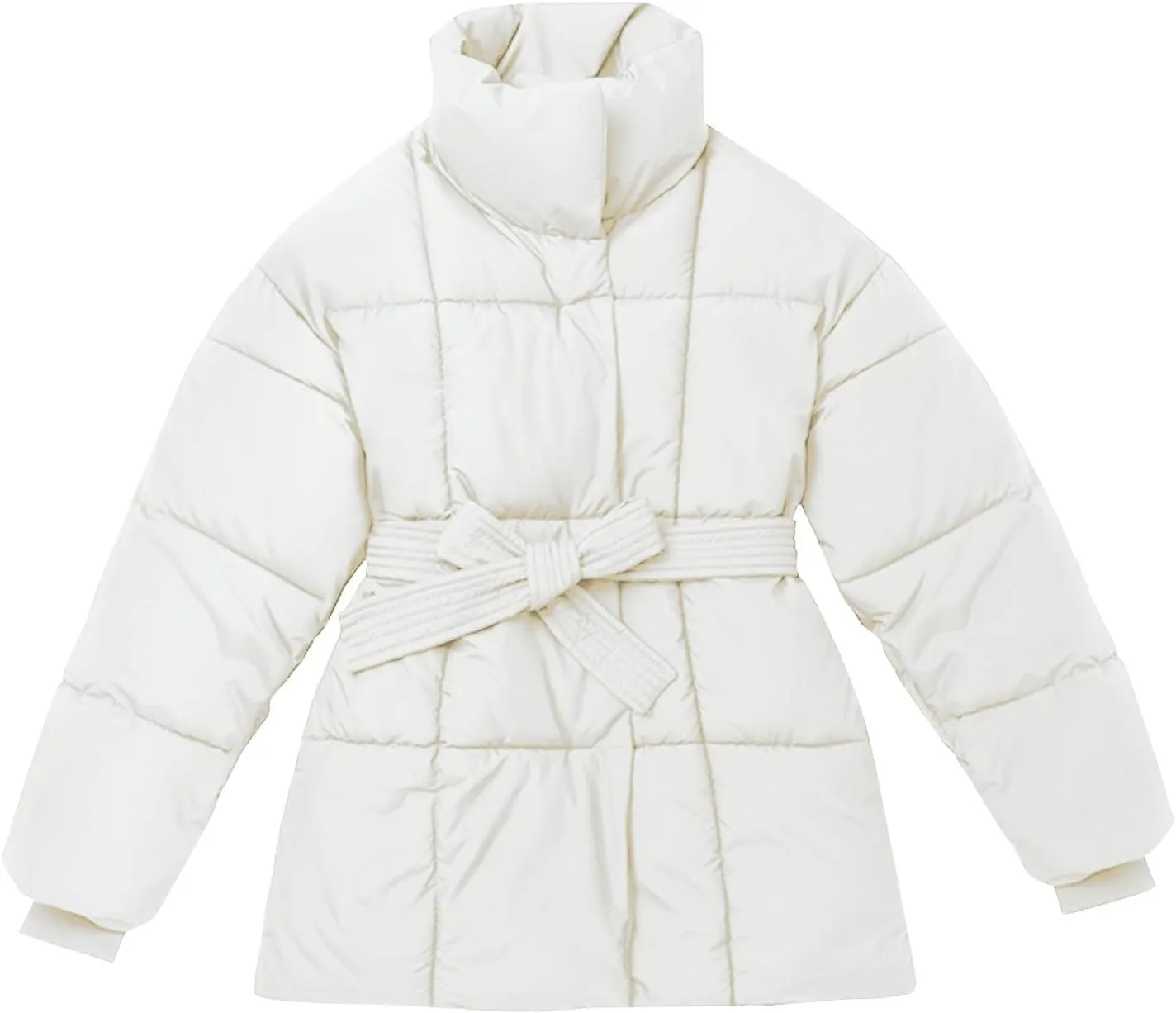 Women's Winter Coat Warm Parka Jacket Puffer Quilted Thicken Hooded Outerwear Coats Zip Up Casual Down Jackets