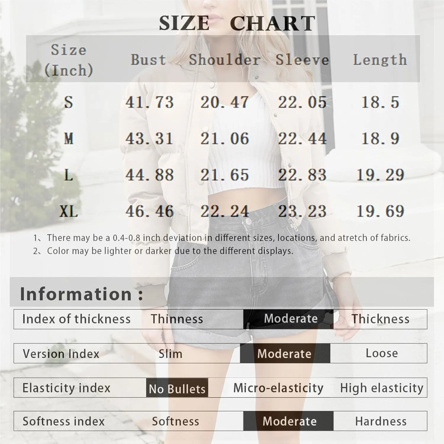 Womens Winter Cropped Puffer Coat Stand Collar Short Down Jacket Winter Outerwear Warm Quilted Jacket with Pockets