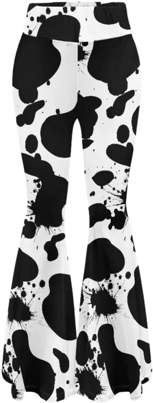 YEXIATODO Flared Yoga Pants for Women Bootleg Yoga Pants Bell Bottom Pants Soft Flared Leggings Hippie Pants Tights